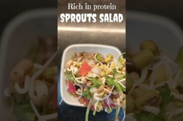 Healthy Sprouts Salad Recipe.. #ytshorts #youtubeshorts