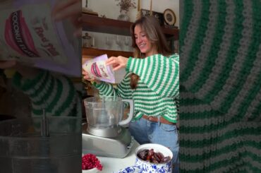 Healthy Date Snacks: Black Sesame Brownie Protein Balls & Coconut Mound Bites