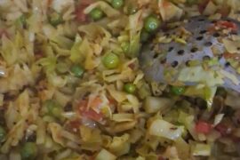10 Minute Pattagobhi Matar | Healthy Lunch Recipe