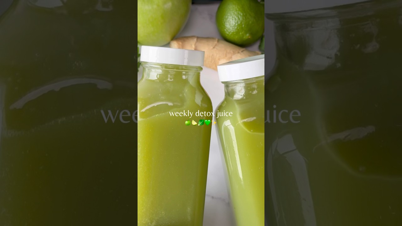 Weekly Detox Juice Recipe; Make This for Fat Loss and Gut Cleanse Weekly Detox Juice Recipe; Make This for Fat Loss and Gut Cleanse