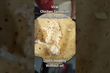 Viral Chicken Sandwich Super Healthy Food #fitness #diet #food #shorts #chickenbites