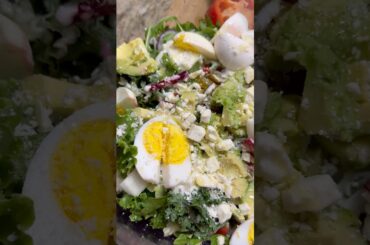 High Protein Duck Egg & Avocado Salad | Healthy Weight Loss Lunch