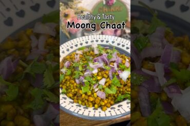 Healthy Moong Chaat Recipe | Protein Rich Iftar Snacks | #shorts #youtubeshorts #viral