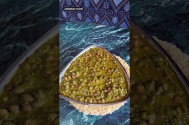 Kala Chana Aur Palak Ki Healthy And Tasty Gravy Masaladar Recipe #trending #recipe