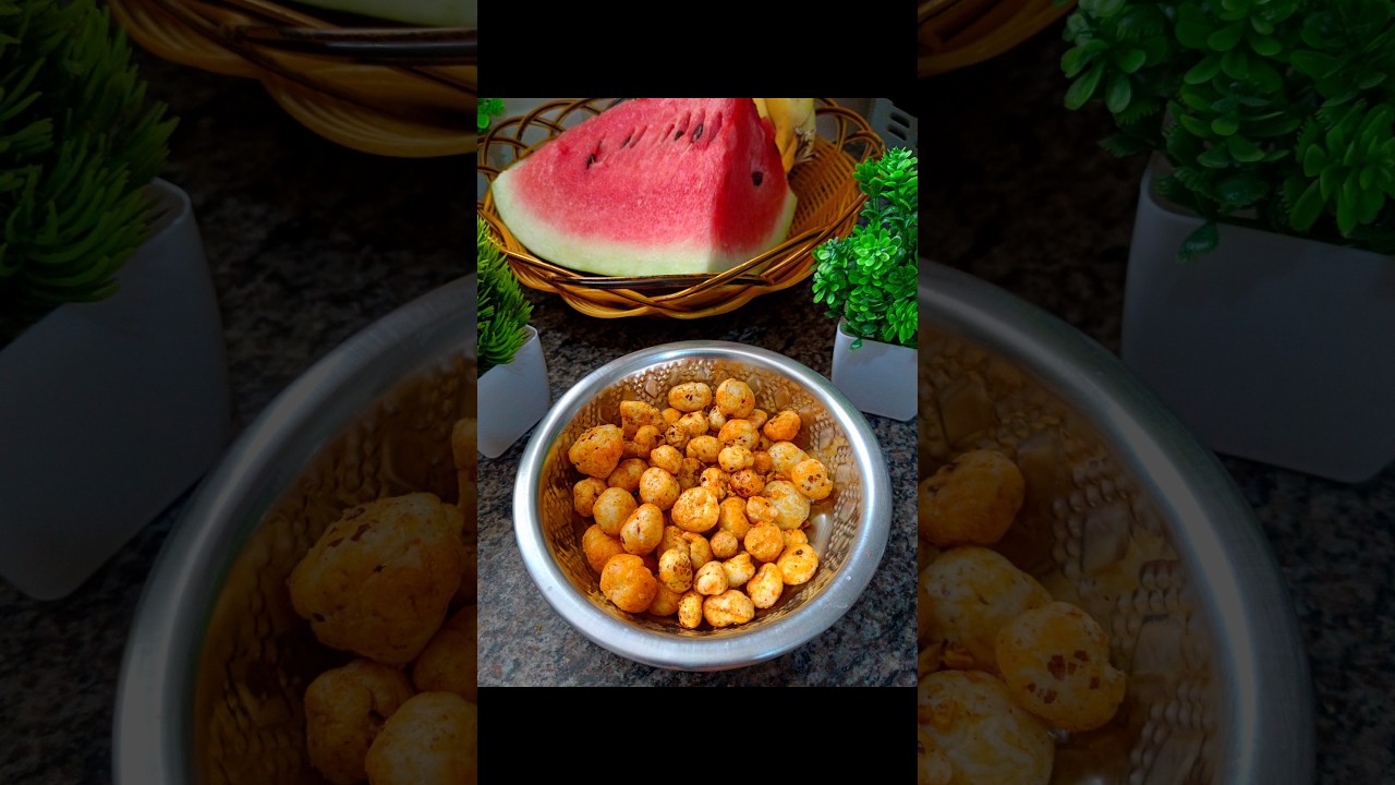 Masala Makhana Fry / Lotus seed recipe / Healthy Snacks / Kids food #food #shorts #shortvideo#viral Masala Makhana Fry / Lotus seed recipe / Healthy Snacks / Kids food #food #shorts #shortvideo#viral