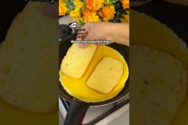 Quick Easy Egg Cheese Sandwich #asmr #easyrecipe #shorts