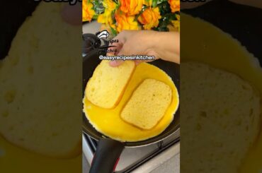 Quick Easy Egg Cheese Sandwich #asmr #easyrecipe #shorts