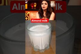 Anushka Sharma's Almond milk recipe #shorts #almondmilk #vegan #veganmilk #anushkasharma #health