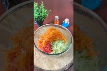 Healthy recipe - Day 1 | Sooji mix Veg #dietrecipe #recipe #easyrecipe #quickrecipe #weightloss