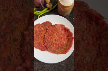 Healthy Beetroot Chilla | Quick and Healthy Recipe | #shorts