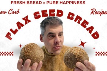 Easy Keto Seed Bread Recipe | Chia & Flax Bread for Low-Carb Diets