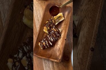 Sweet & Salty Snack #healthy #food #agingwell #recipe #snacks #banana #genx  #goals #shorts