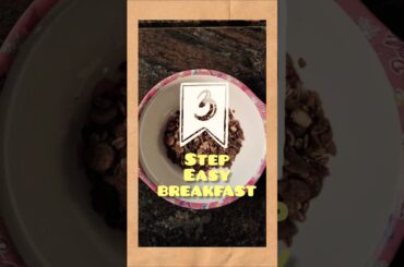 2 min easy healthy breakfast | No Sugar and Quick to make #cooking #breakfast #healthyfood