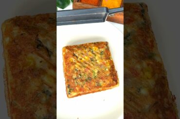 No Bread Sandwich | High Protein Sandwich | 17g Protein Weight Loss Recipe #HighProteinRecipes