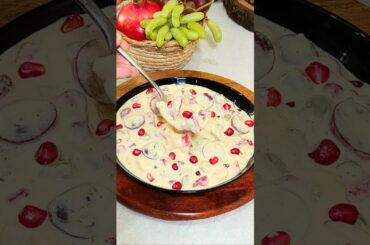 Healthy Creamy Fruit Custard #fruitcustard #makhanarecipe #shorts #trending #viral