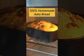 100% Wheat Bread Recipe #shorts