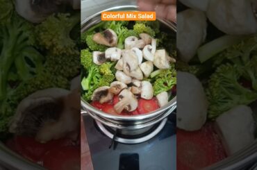 Fresh & Healthy Salad Recipe | Quick & Easy #saladrecipe #healthysalad #vegsalad