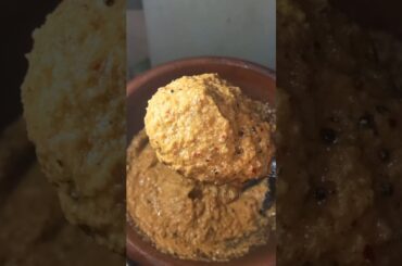 Healthy breakfast Chutney Recipe #food #breakfastfood #foodie #villagedishes #shortsfeed