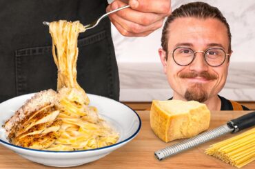 The Best Low Calorie Alfredo Pasta Ever