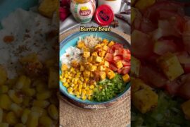 Easy burrito bowl recipe | Healthy lunch/ dinner recipes | High protein meal ideas | paneer recipes