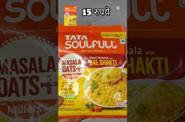 Tata soulful masala oats dal shakti review, Healthy breakfast #shorts #healthy #breakfast #trending