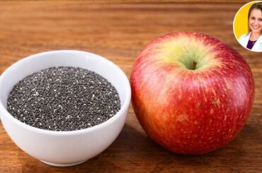 REPLACE BREAD, Mix APPLE and CHIA! No Gluten, Dairy or Eggs (High Fiber & Anti-inflammatory)