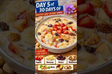 High-Protein Creamy Fruit Dessert Without the Guilt #healthydessert #lowcalorie #easyrecipe