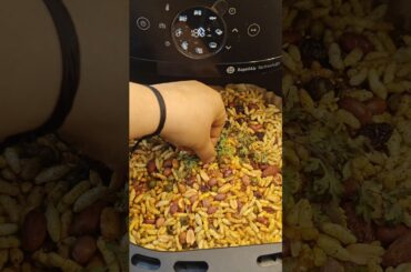 Murmura Namkeen Recipe | How to Make Murmura Mixture in Air Fryer #shorts #airfryer #airfryerrecipes