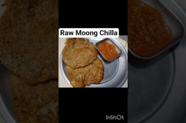 Moong Chilla#food #healthy snacks #cooking #shortfeed  #indianfood #indian youtuber feed