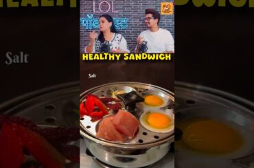 Healthy Chicken Sandwich Recipe | High Protein Breakfast in 10 Minutes #ytshorts #podcast #trending