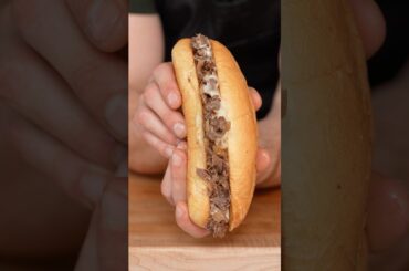 50g Protein Cheesesteak Sandwich (500 calories)