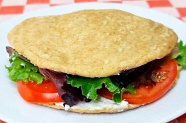 Delicious LOW CALORIE SNACK - NO FLOUR, HIGH FIBER, Easy, Quick, Cheap and Healthy