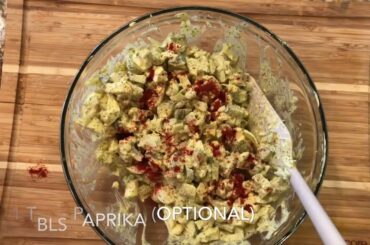 Low Carb Cauliflower Potato Salad | Healthy Weight Loss Recipe