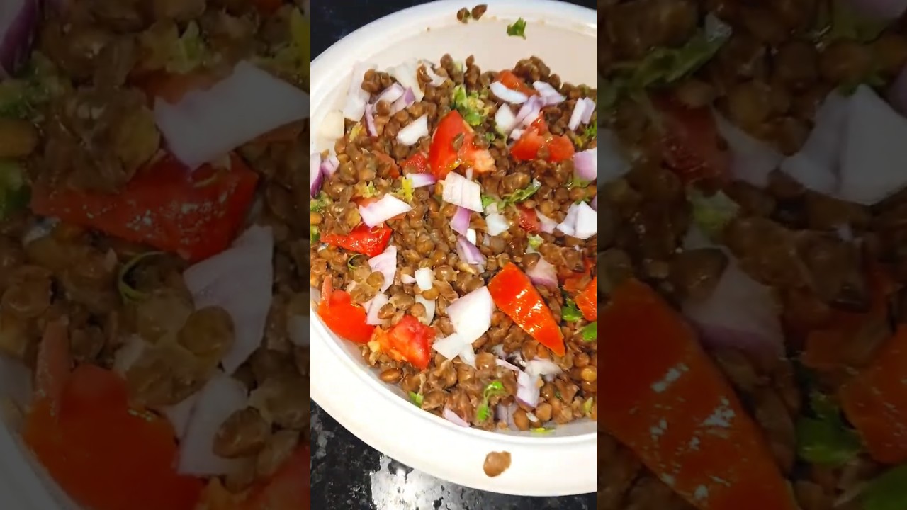 High Protein Masoor Ki Chaat Recipe | Healthy Weight Loss Chaat | Easy Evening Snack #shorts #viral High Protein Masoor Ki Chaat Recipe | Healthy Weight Loss Chaat | Easy Evening Snack #shorts #viral
