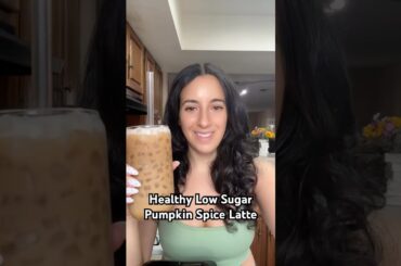 Healthy and low sugar, pumpkin spice latte #pumpkinspiceeverything #pumpkinbread #coffeelover