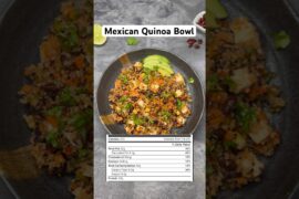 Blood sugar in control with this meal #weightlossrecipes #healthylunch #lunchideas #quinoarecipes