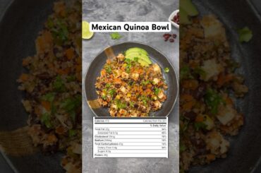 Blood sugar in control with this meal #weightlossrecipes #healthylunch #lunchideas #quinoarecipes