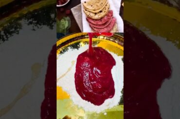 Iron Boosting Beetroot Roti | Weight Loss & Gut Friendly Roti#new#fyp#nutrition#recipe