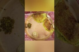 Healthy breakfast idea | green peas matar dosa #breakfast #recipe #cooking #youtubeshorts