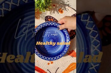 Super easy 5 minutes Masala chickpea salad #foodshorts #food #health #viral #salad #chickpeasmasala