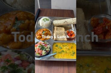 Healthy Lunch Thali #lunchideas #indianfood #viral #shorts