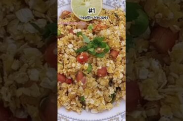 Day 1/7 Healthy Weightloss Recipe | Oats Upma #shorts #asmr #youtubeshorts #healthy