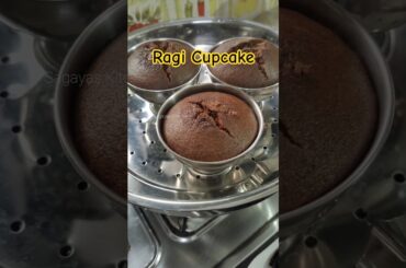 Healthy Ragi Cupcake Recipe | Eggless & No Maida | Soft & Nutritious Finger Millet Cupcakes