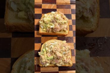 High protein meal for lazy days | tuna avocado egg sandwich