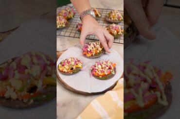 Ragi Tacos With Tofu & Veggies #healthyrecipes #ragi #tacos #shorts