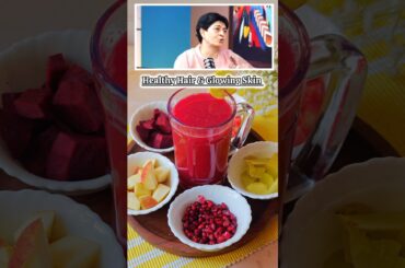 Triple ABC Juice Recipe By Dr Manisha #shorts #glowingskin #hair #abcjuice