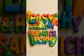 Sandwich Recipe # Eat Healthy # Be Healthy#Learning Videos#