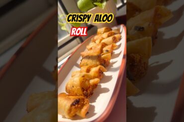 Crispy aloo roll #shorts #viral #shortsfeed