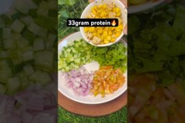 High protein salad #shorts #highprotein #ytshorts #salad #cleanfood #fitness #diet #gym #healthy