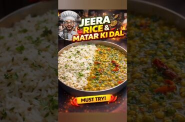 special jeera rice and matar ki dal #health #recipe